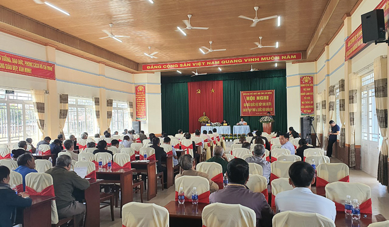 Đoàn ĐBQH tỉnh tiếp xúc cử tri tại huyện Đơn Dương và Đức Trọng