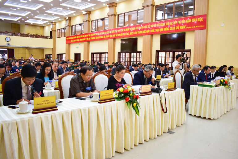Đại biểu tham dự Đại hội