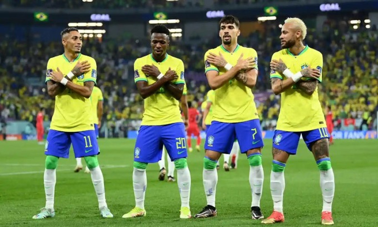 Không quá khó để các cầu thủ đội tuyển Brazil có thể vượt qua đội tuyển Hàn Quốc để giành quyền vào vòng tứ kết. Ảnh: Internet