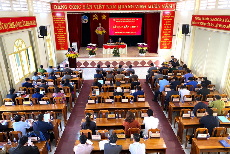 Quang cảnh Kỳ họp