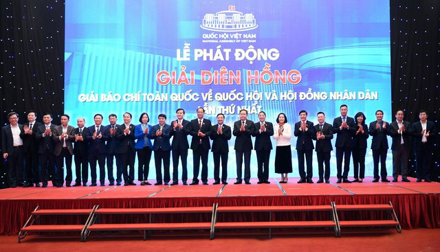 Giải báo chí toàn quốc về Quốc hội và Hội đồng Nhân dân lần thứ nhất (Giải Diên Hồng) chính thức được phát động vào chiều 27/12