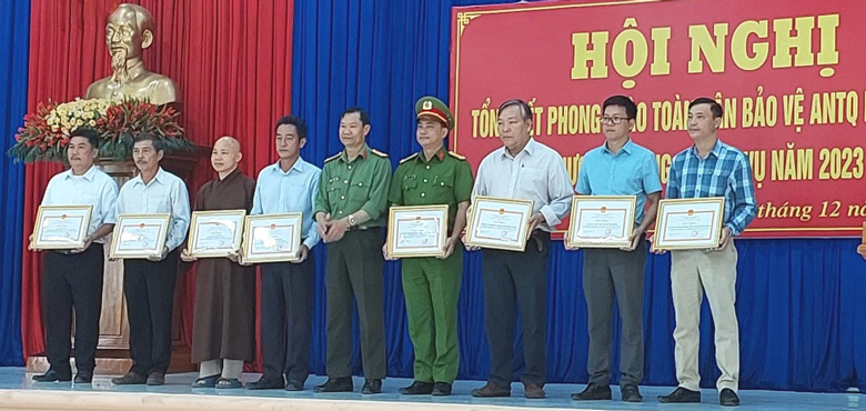 Đạ Huoai: Tổng kết Phong trào Toàn dân bảo vệ an ninh Tổ quốc năm 2022