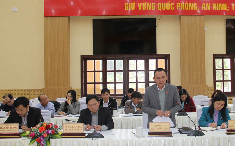 Đại biểu phát biểu tham luận tại Hội nghị