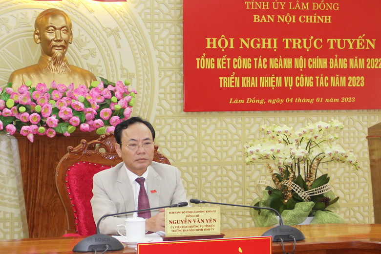 Tổng kết công tác ngành nội chính Đảng năm 2022