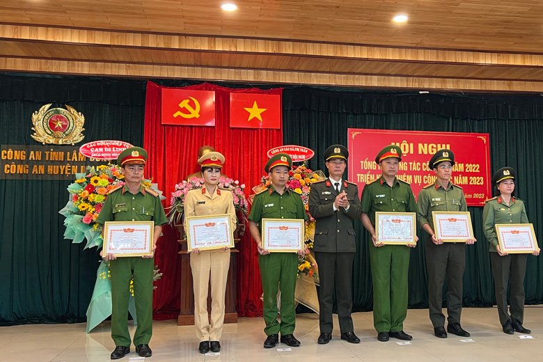 Di Linh: Tổng kết công tác công an năm 2022