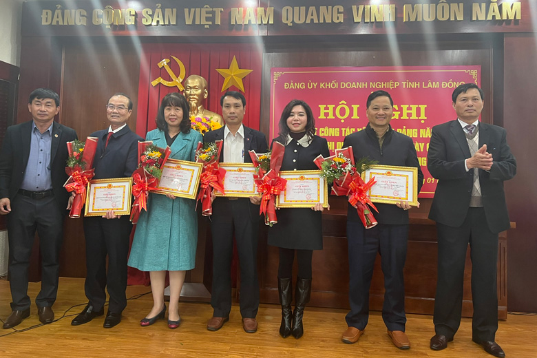 Đảng uỷ Khối Doanh nghiệp tổng kết công tác xây dựng Đảng